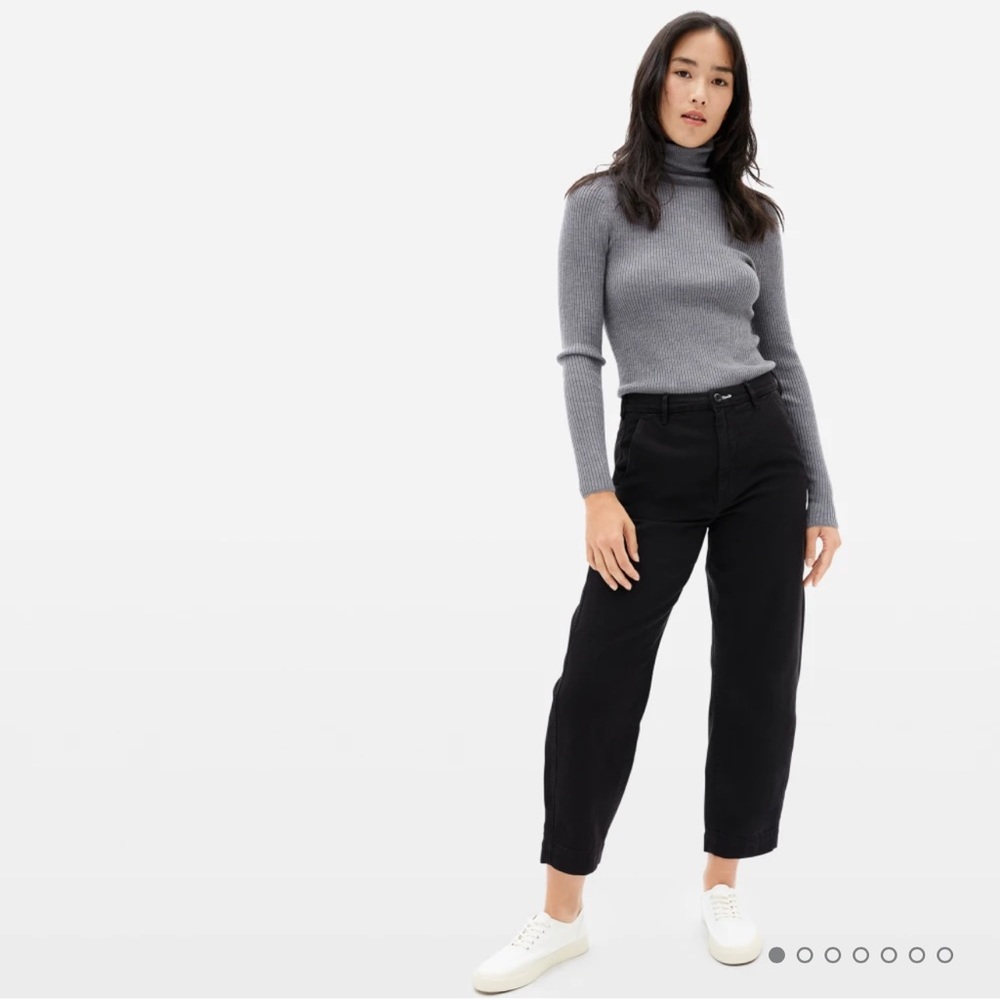 Everlane Curve Canvas Arc Pant (hemmed) with new inseam length!